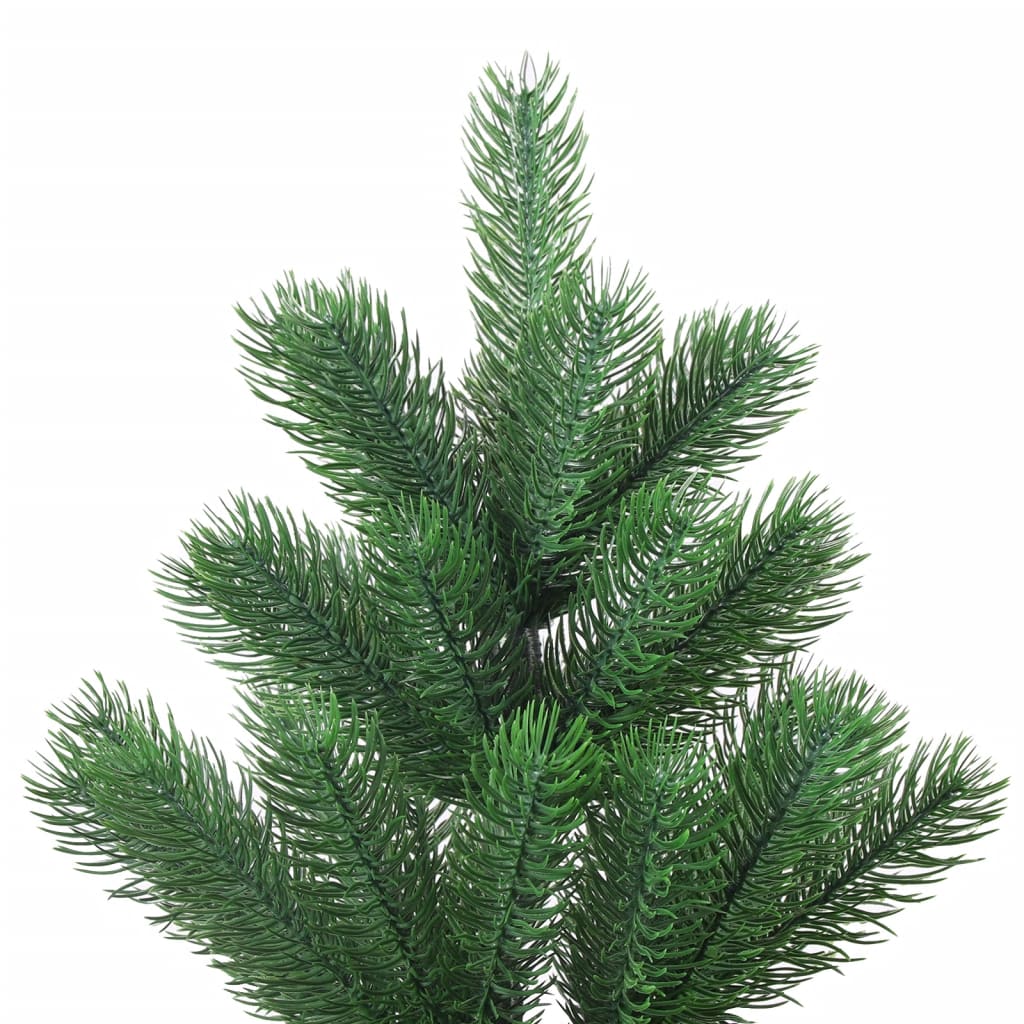 Albero Natale Artificiale Abete Nordmann LED Palline Verde150cm cod mxl 21003