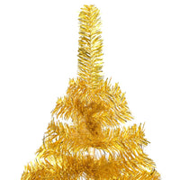 Set Albero Natale Artificiale con LED e Palline Oro 120cm PET cod mxl 17092