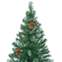 Set Albero Natale Artificiale con LED Palline e Pigne 180 cm  cod mxl 67950