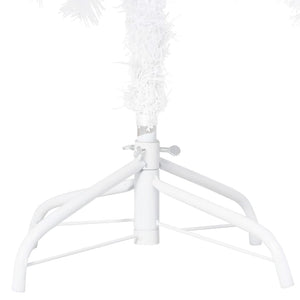 Albero di Natale Preilluminato con Palline Bianco 240 cm PVC 3077629