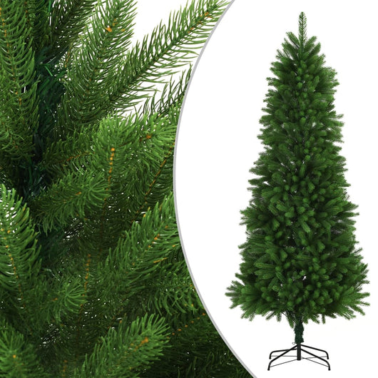 Set Albero Natale Artificiale con LED e Palline 240 cm Verde  cod mxl 36355