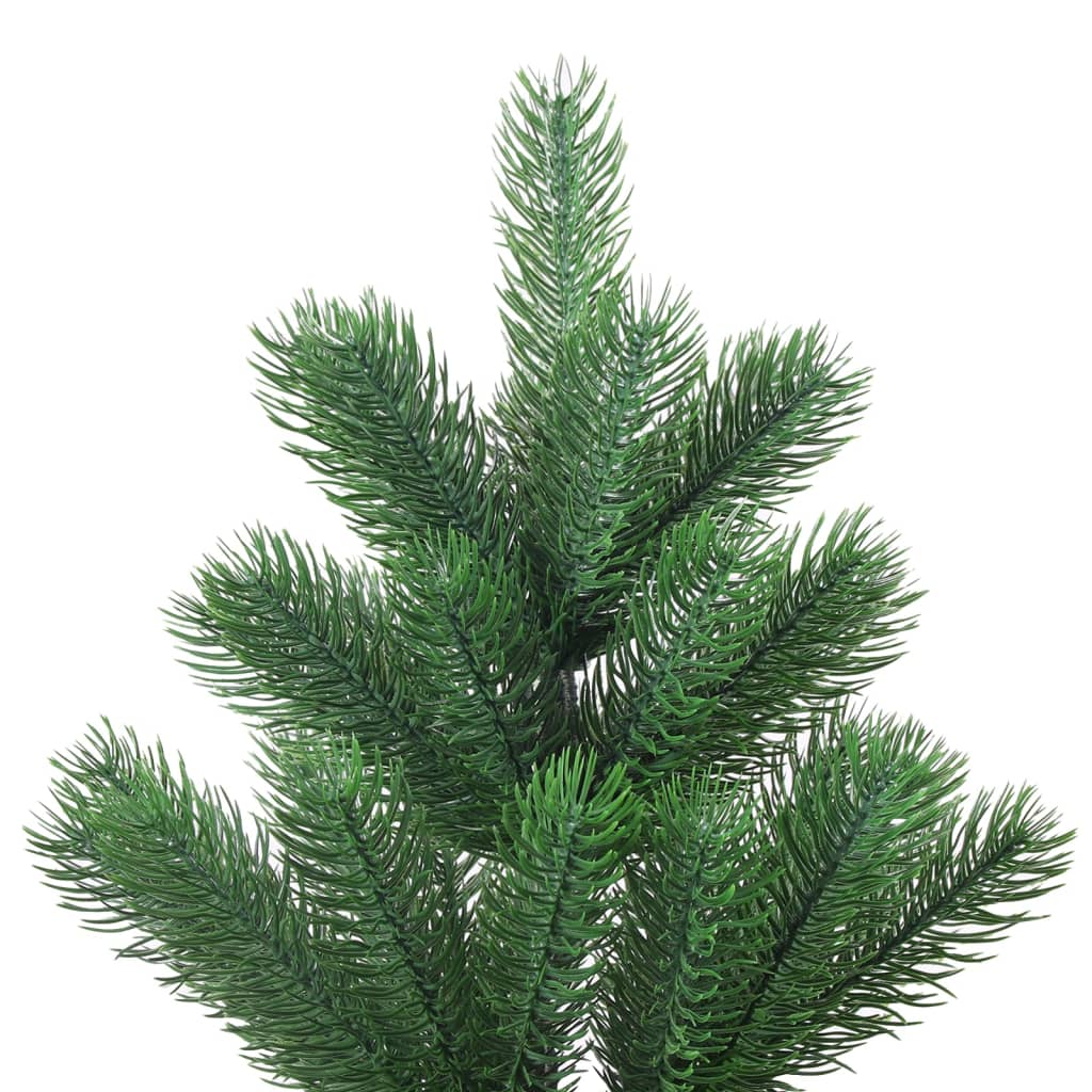 Albero Natale Artificiale Abete Nordmann LED Palline Verde210cm cod mxl 26074