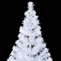 Albero Natale Artificiale con Set Palline e LED 210 cm 910 Rami 3077667