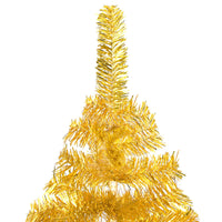 Set Albero Natale Artificiale con LED e Palline Oro 240 cm PET  cod mxl 18089