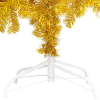 Set Albero Natale Artificiale con LED e Palline Oro 240 cm PET  cod mxl 18089