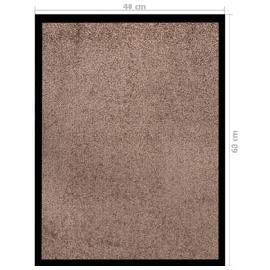 Zerbino Marrone 40x60 cm 331586