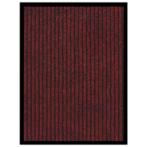 Zerbino Striato Rosso 40x60 cm