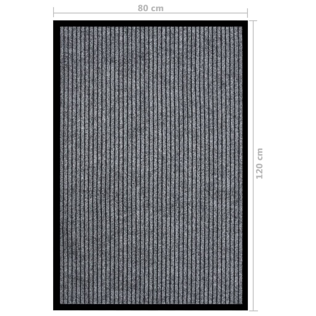 Zerbino Striato Grigio 80x120 cm