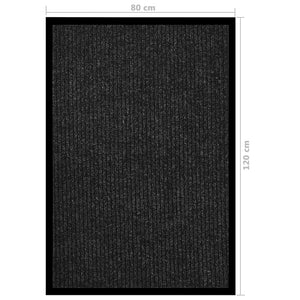 Zerbino Striato Antracite 80x120 cm 331609