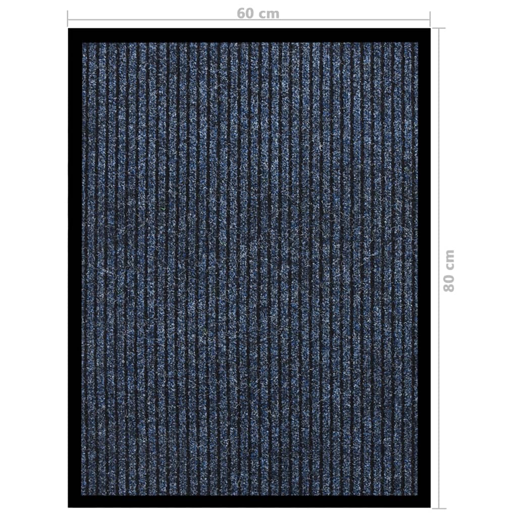 Zerbino Striato Blu 60x80 cm 331611