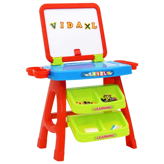 Set da Gioco 3-1 per Bambini con Cavalletto e Scrivania 80341