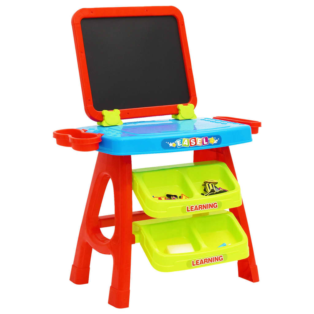 Set da Gioco 3-1 per Bambini con Cavalletto e Scrivania cod mxl 71052