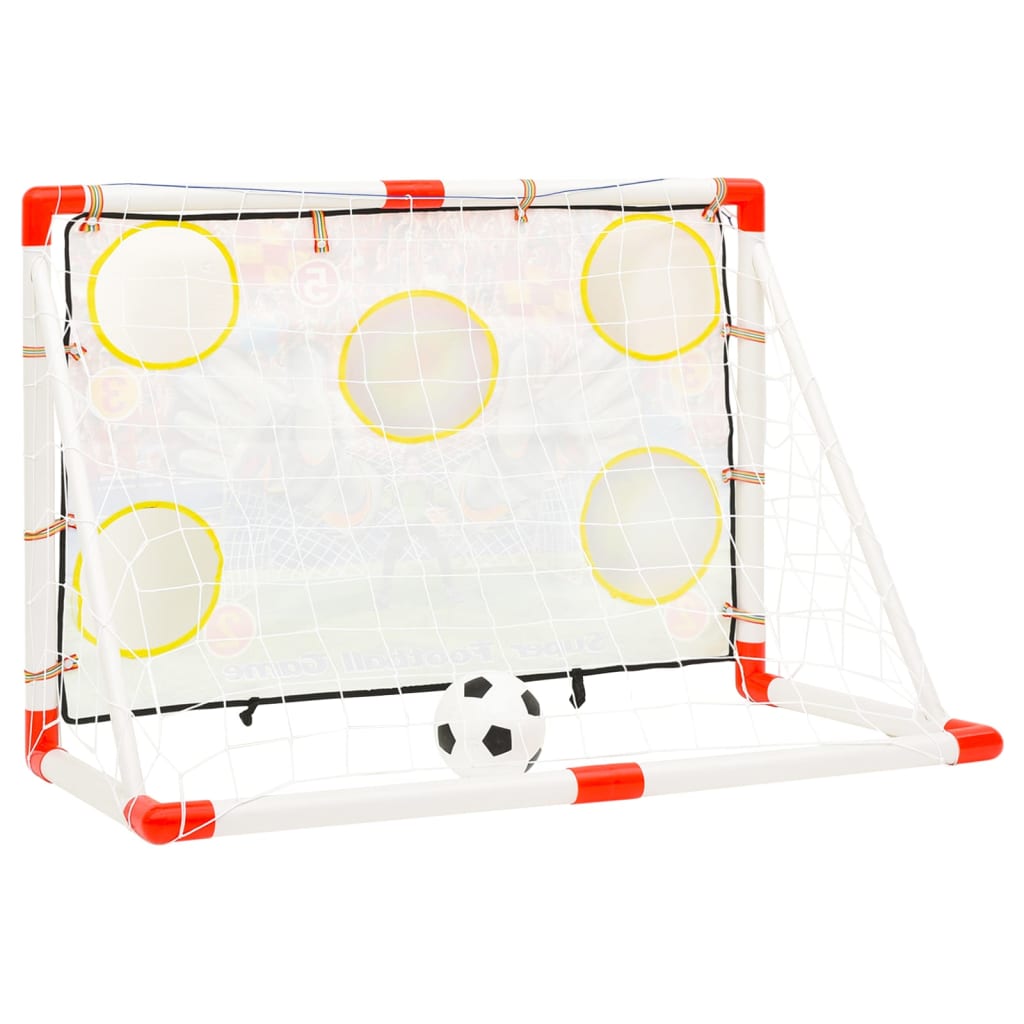 Set Porta da Calcio per Bambini con Pannello 120x51x77,5 cm cod mxl 76768