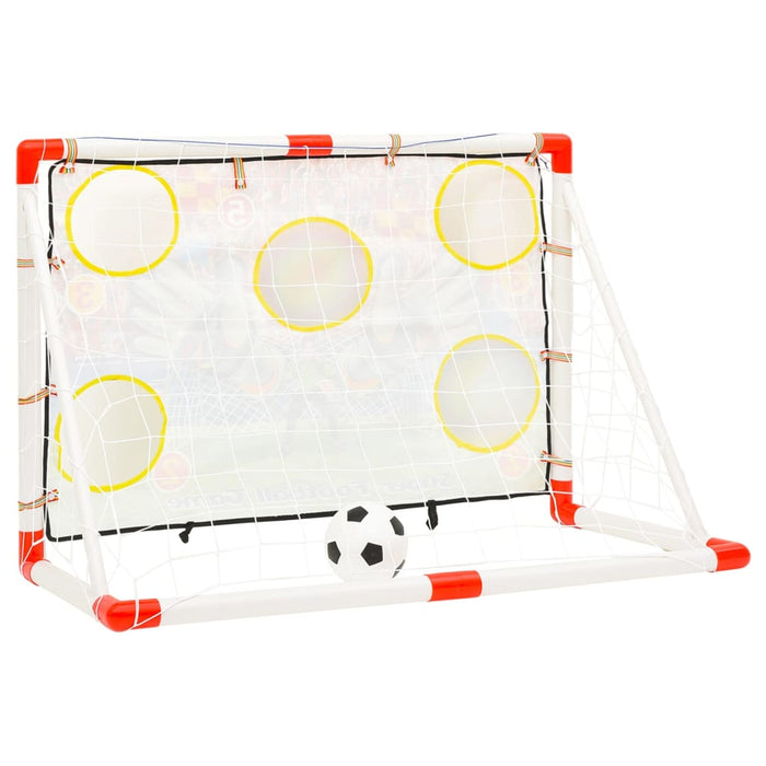 Set Porta da Calcio per Bambini con Pannello 120x51x77,5 cm cod mxl 76768