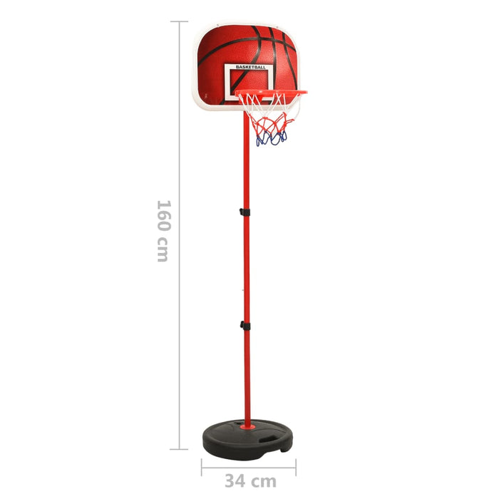 Set da Basket Regolabile per Bambini 160 cm 80348