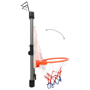 Set da Basket per Porta Regolabile per Bambini 120 cm cod mxl 78708