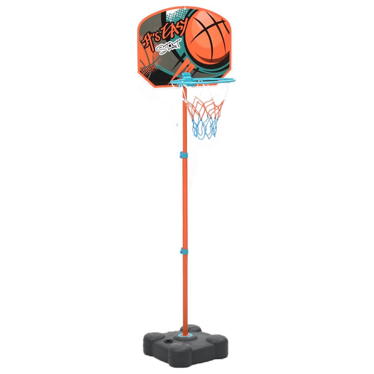 Set Gioco da Basket Portatile Regolabile 109-141 cm 80355