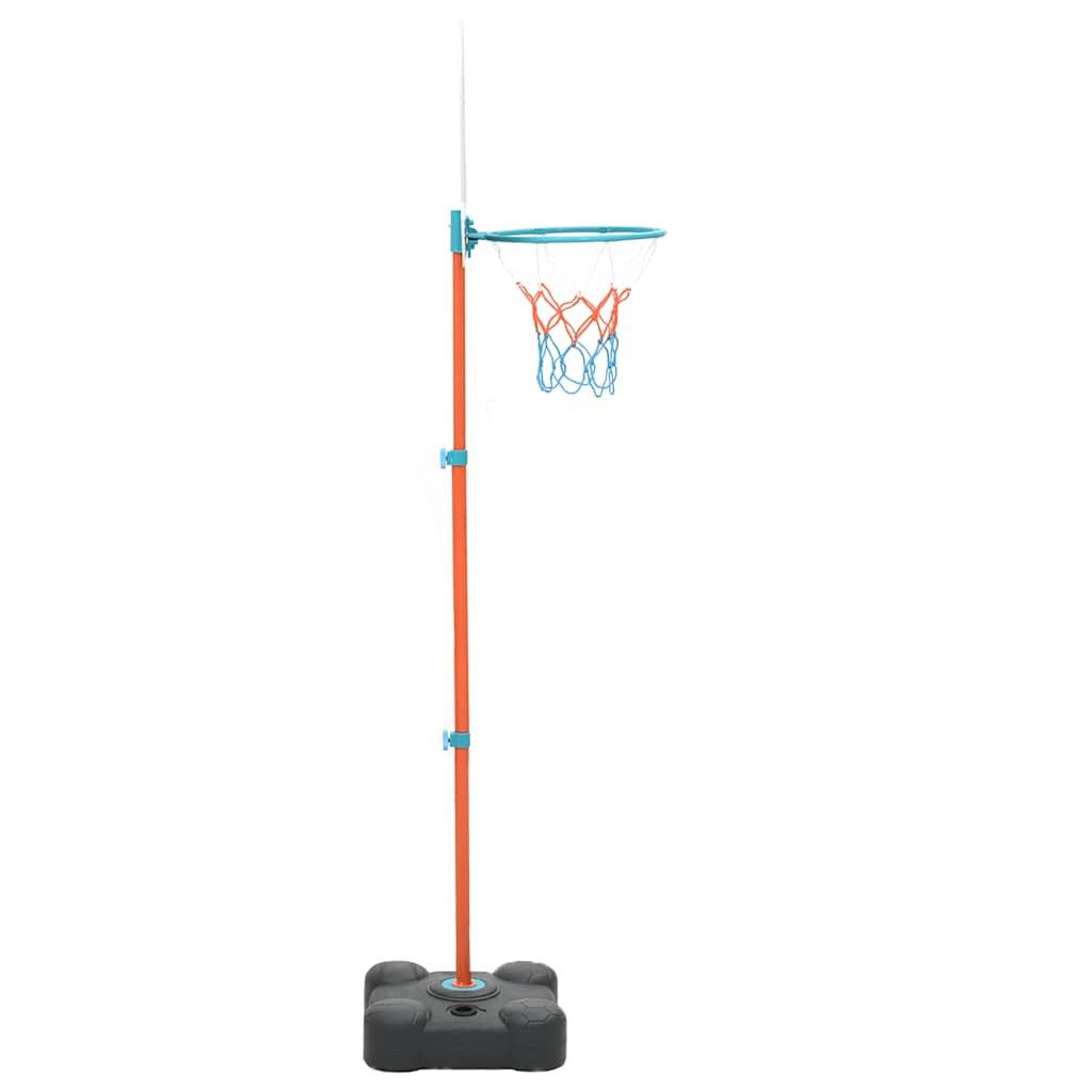 Set Gioco da Basket Portatile Regolabile 109-141 cm 80355