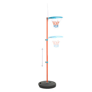 Set da Basket Portatile Regolabile 133-160 cm 80356