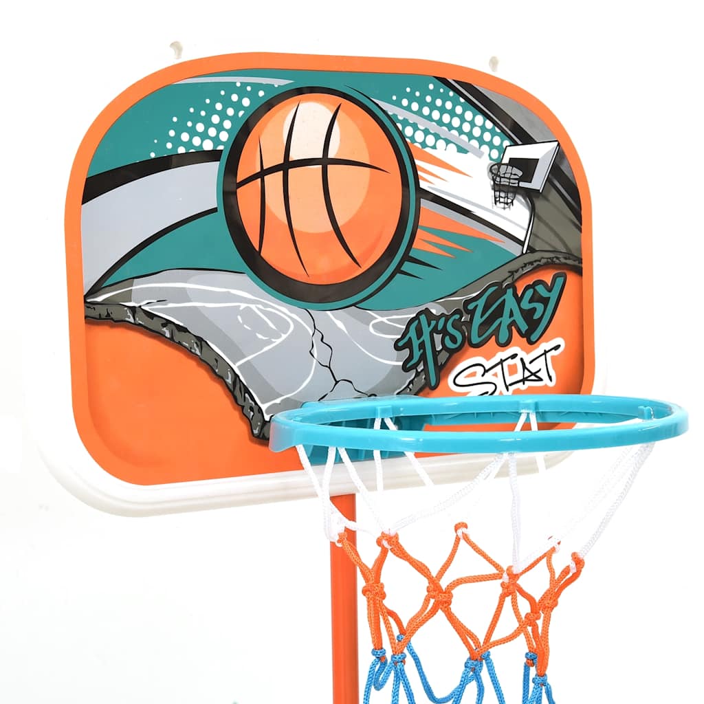 Set da Basket Portatile Regolabile 133-160 cm 80356