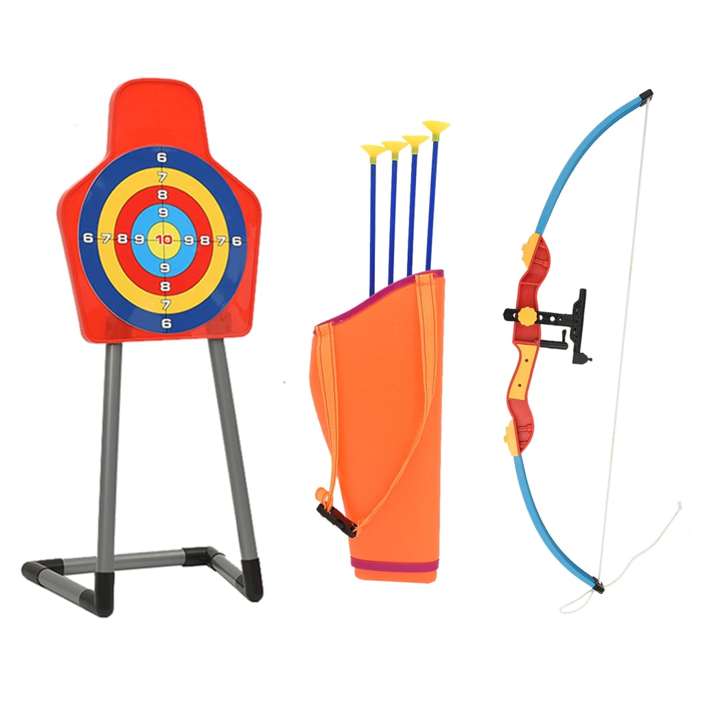 Set di Tiro con l'Arco per Bambini Arco e Frecce con Bersaglio cod mxl 76875