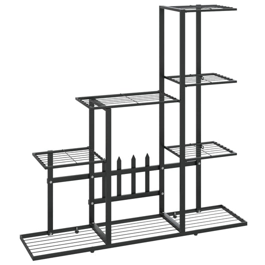 Portapiante 94,5x25x88 cm Nero in Metallocod mxl 97064