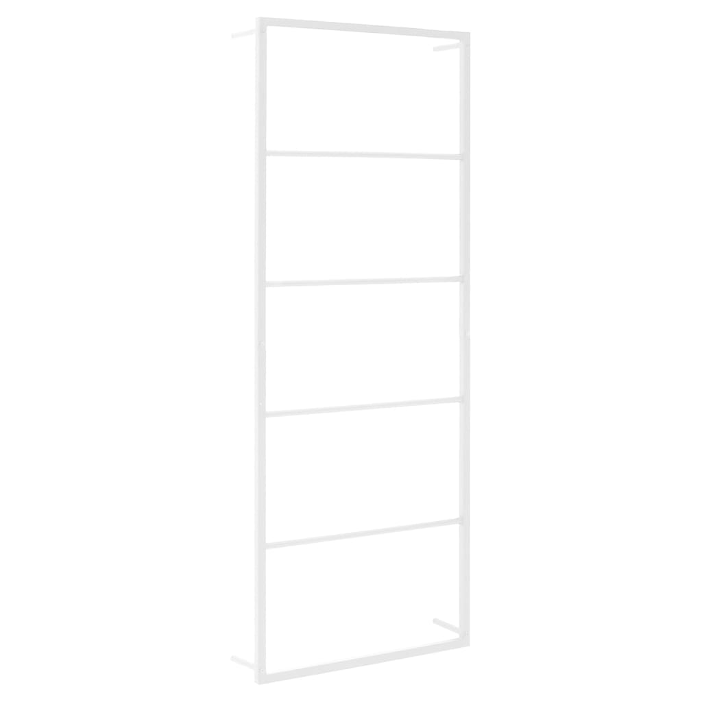 Portasciugamani Bianco 45x10x115 cm in Acciaiocod mxl 97447