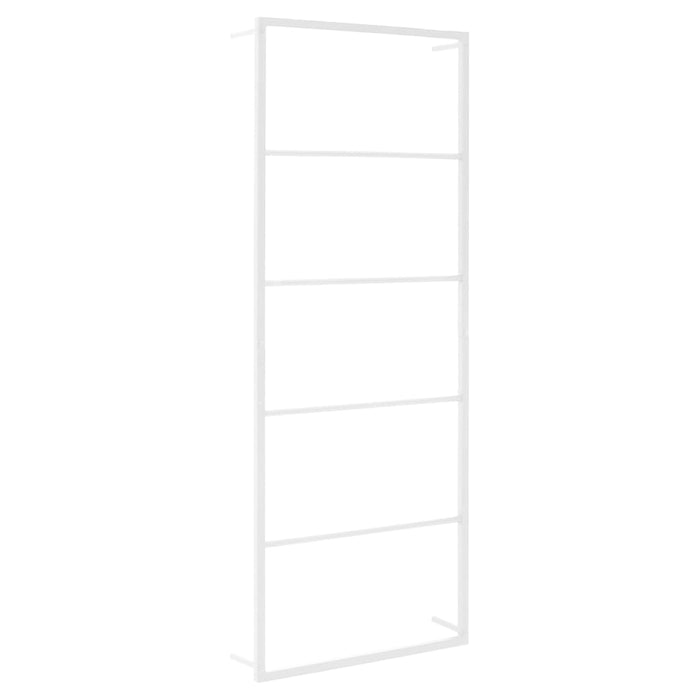 Portasciugamani Bianco 45x10x115 cm in Acciaiocod mxl 97447