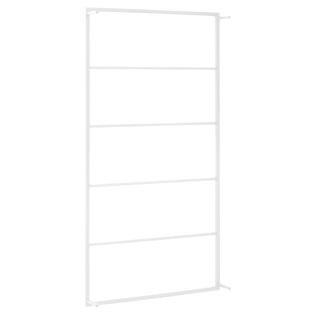 Portasciugamani Bianco 60x10x116 cm in Acciaio cod mxl 59266