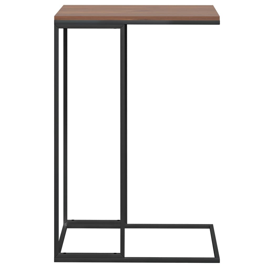 Tavolino da Salotto Nero 40x30x59 cm in Legno Multistrato 336129