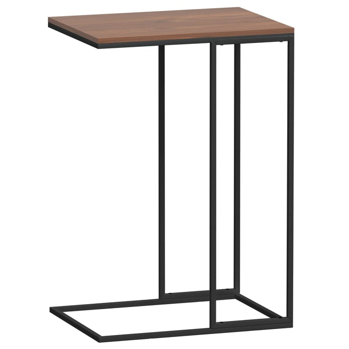 Tavolino da Salotto Nero 40x30x59 cm in Legno Multistrato 336129