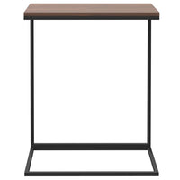 Tavolino da Salotto Nero 55x35x66 cm in Legno Multistrato 336132