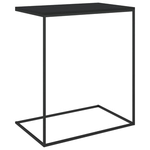 Tavolino da Salotto Nero 55x35x66 cm in Legno Multistrato cod mxl 63754