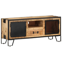 Mobile Porta TV 110x31x46 cm in Legno di Mango Grezzo cod mxl 59631