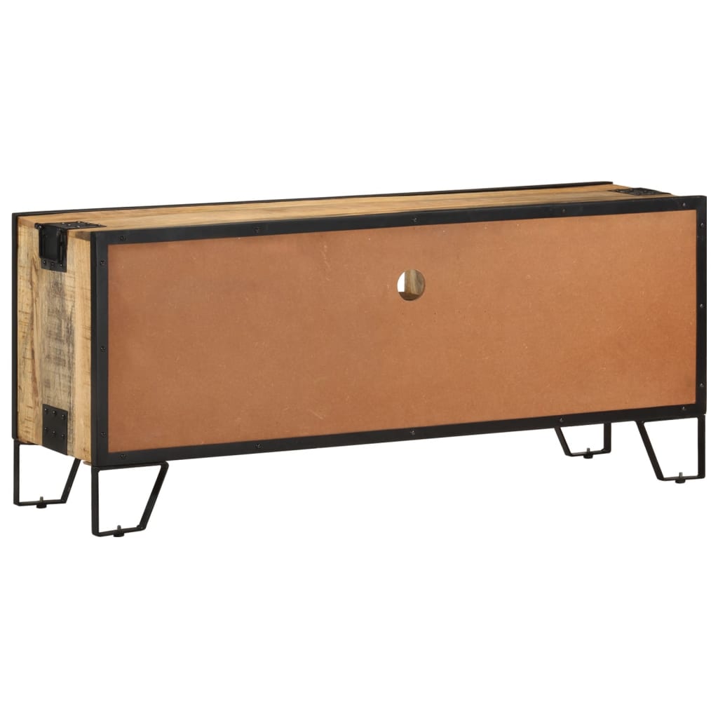 Mobile Porta TV 110x31x46 cm in Legno di Mango Grezzo cod mxl 59631