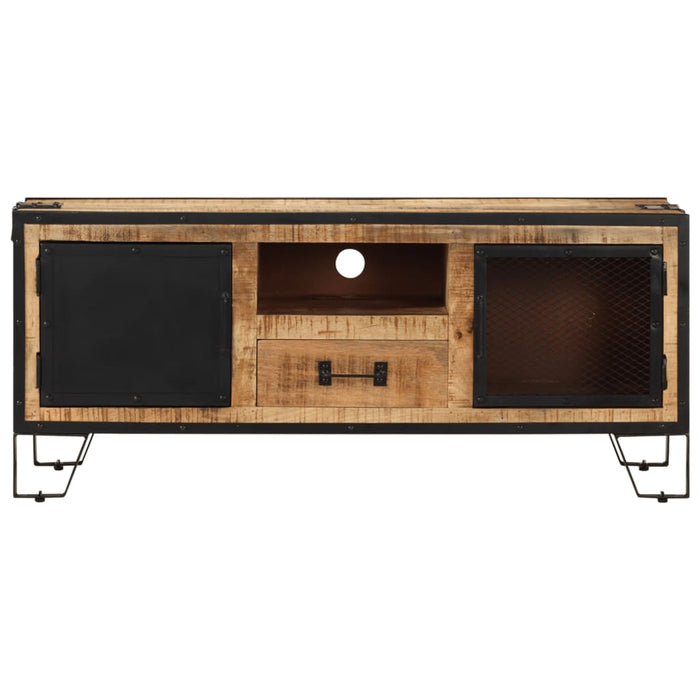 Mobile Porta TV 110x31x46 cm in Legno di Mango Grezzo cod mxl 59631