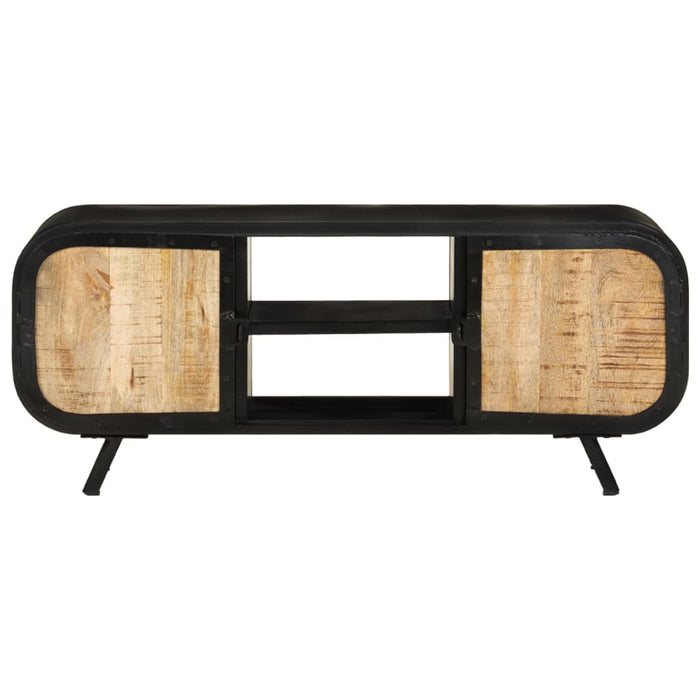 Mobile Porta TV 110x30x45 cm in Legno Massello di Mango Grezzo cod mxl 34041