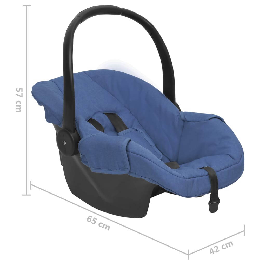 Seggiolino per Auto Blu Marino 42x65x57 cm cod mxl 57133