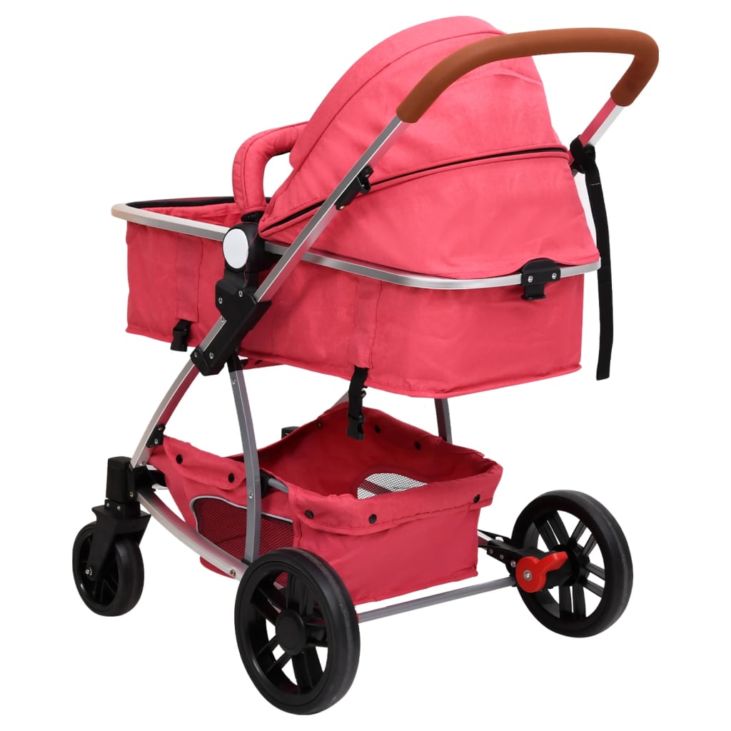 Passeggino 3 in 1 Rosso in Alluminio 10321