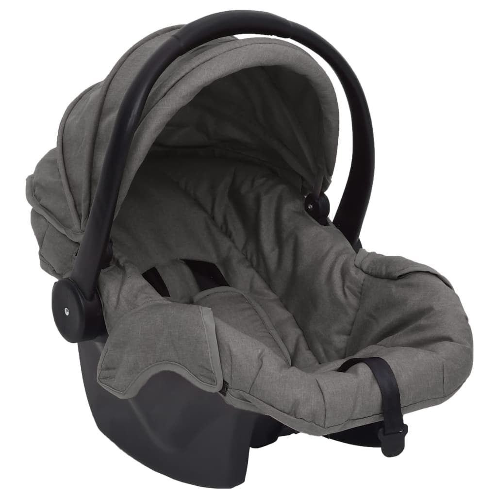 Passeggino 3 in 1 Grigio Chiaro e Nero in Acciaio cod mxl 74222