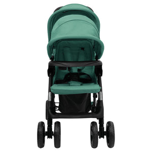 Passeggino Gemellare a Tandem Verde in Acciaio cod mxl 76638