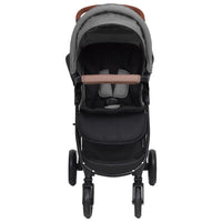 Passeggino 2 in 1 Grigio Chiaro in Acciaio cod mxl 66942