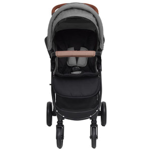 Passeggino 2 in 1 Grigio Chiaro in Acciaio cod mxl 66942