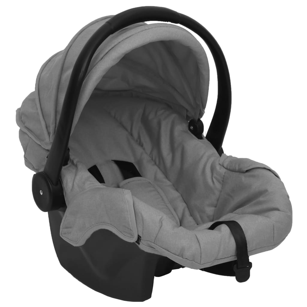 Passeggino 3 in 1 Grigio Chiaro e Nero in Acciaio cod mxl 72053