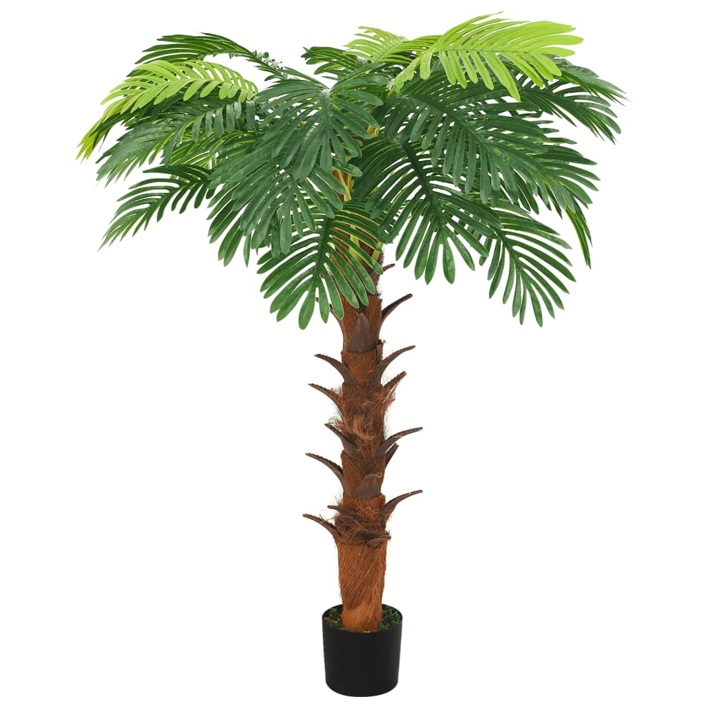 Palma Cycas Artificiale con Vaso 160 cm Verde 336308