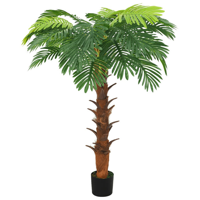 Palma Cycas Artificiale con Vaso 160 cm Verde 336308