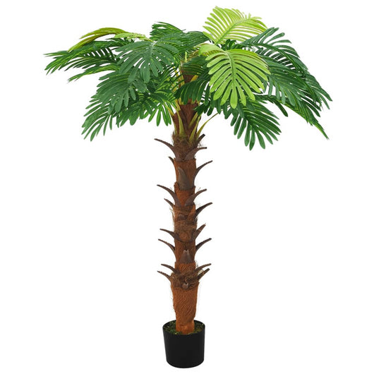 Palma Cycas Artificiale con Vaso 160 cm Verde 336308