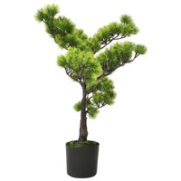 Bonsai di Pino Artificiale con Vaso 60 cm Verde cod mxl 70864