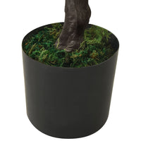 Bonsai di Cipresso Artificiale con Vaso 60 cm Verde 336319