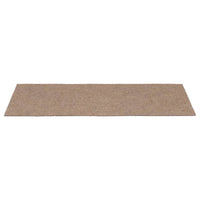 Tappeti Adesivi Rettangolari per Scale 15 pz 60x25 cm Nocciola 326912